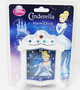 ディズニー プリンセス シンデレラ アラーム 目覚まし時計 とっても素敵ですよ ディズニープリンセス限定グッズ情報